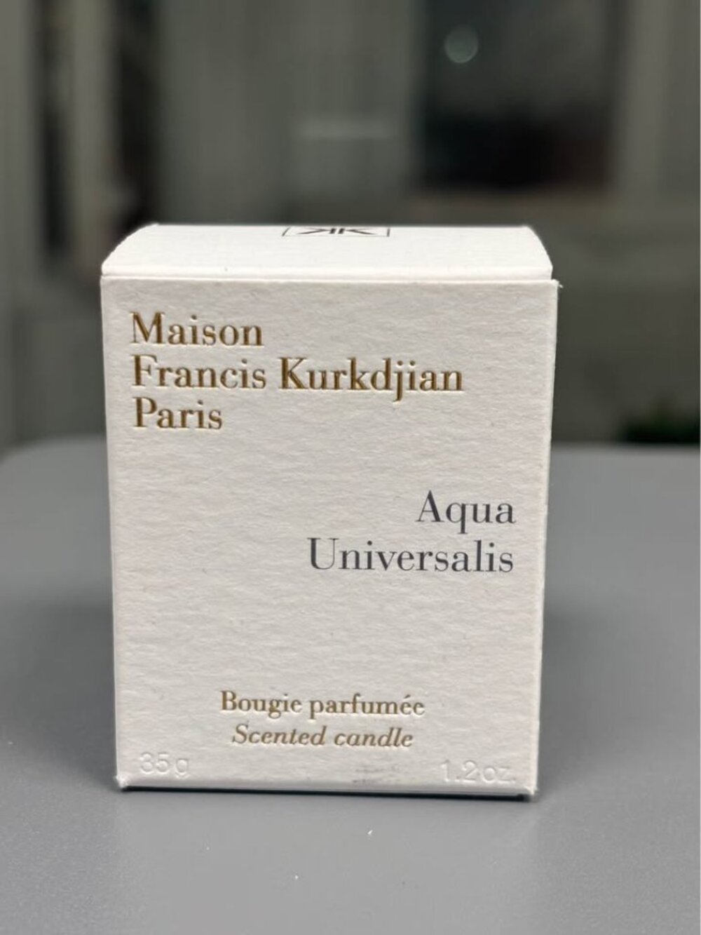 Maison Francis Kurkdjian Aqua Universalis Scented Candle – 35 g Mini (New)